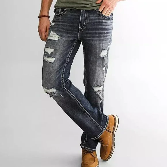 BKE Jake Boot Stretch Jean: 33x32 - Picture 11 of 11
